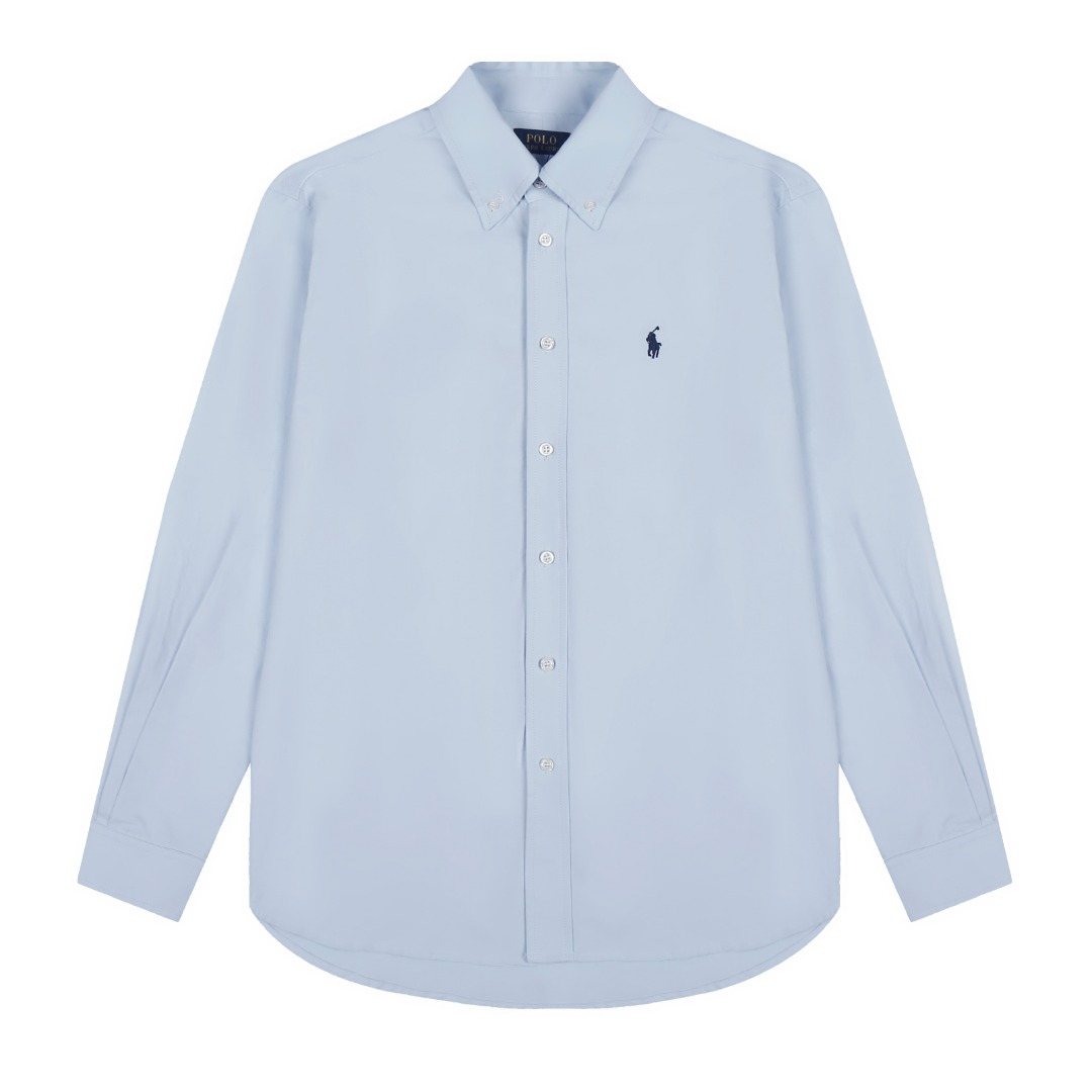 Test2-Ralph Lauren Cotton Oxford Button-Down Shirt — front